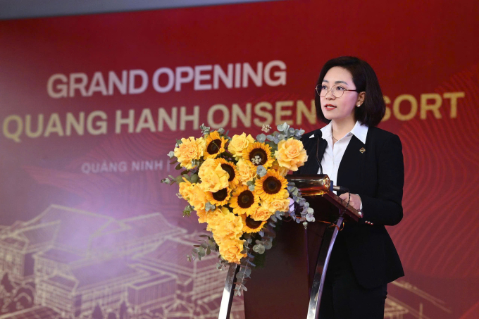 B&agrave; Nguyễn Vũ Quỳnh Anh, Ph&oacute; Tổng gi&aacute;m đốc Sun Group. Ảnh: Sun Group