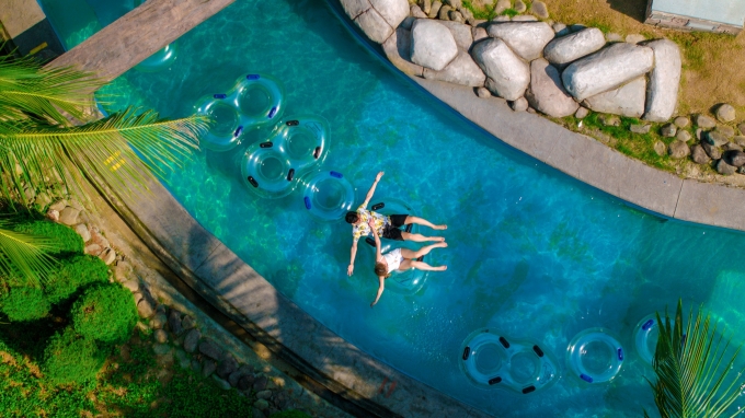 D&ograve;ng S&ocirc;ng Lơ Đ&atilde;ng tại tổ hợp Sun World Ha Long. Ảnh: Sun Group